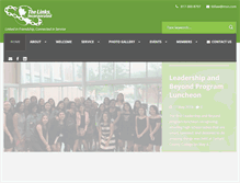 Tablet Screenshot of fortworthlinksinc.org